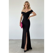 Ang Butik Kadın Balık Kesim Gece Abiye Elbise