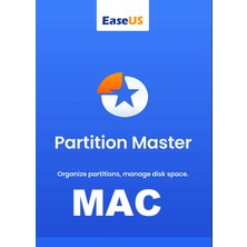 Easeus Partition Master Professional (Mac) - 1 Mac Süresiz Dijital Kod