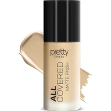 2 Adet Pretty Beauty All Covered Cam Fondöten