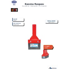 Apeksal Sait Demirci Metal Kazıma Raspası 12 Adet  10CM , 15CM , 20CM, 30CM Seçenekli
