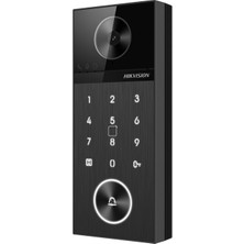 Hikvision DS-KV6124-WBE1 4mp 150° Geniş Açi 3 Metre Ir Wifi6 IP65 Poe Villa Tipi Kapi Istasyonu