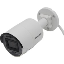 Hikvision DS-2CD2083G2-IU 8 Mp 2.8mm Lens 40 Metre Ir Dahili Mikrofon Acusense Bullet Ip Kamera