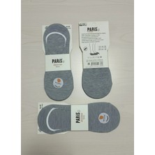 Efem İç Giyim Bambu Dikişsiz Silikonlu Bayan Babet Çorap 12'li Paket