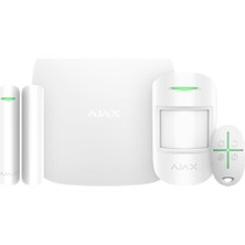 Ajax Starterkit Hubkit 2g Gsm/gprs Kablosuz Akilli Alarm Seti Beyaz Renk