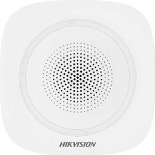 Hikvision Ds-Ps1-I-We 868MHZ 110DB Iç Ortam Kablosuz Siren Beyaz Renk