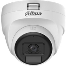 Dahua HAC-T1A21-U-IL-A 2mp 2.8mm Sabit Lens 25 Metre Smart Dual Light Dahili Mikrofon 4ın1 Dome Kamera