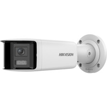Hikvision DS-2CD2T87G2P-LSU/SL 8mp 4mm Lens 40METRE Colorvu Sesli ve Işik Alarm 180° Panoramic Acusense Bullet Ip Kamera