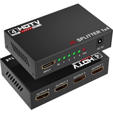 Senseı Sensei Sp-Hd Splitter/1-4 1 Giriş 4 Çikiş 1080P V1.4 HDMI Splitter