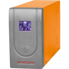 Makelsan Lion 2200VA 1f/1f (2X9AH) 5/10DK Line Interaktif Ups