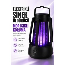 Sb Shopping Elektrikli Sinek Öldürücü Mor Işıklı Taşınabilir Haşere Lambası Tek Tuşlu Cihaz