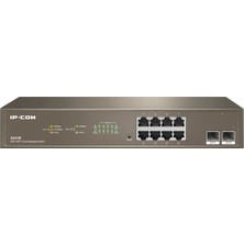 Ip-Com G3310F 8 Port Gigabit + 2X1GB Sfp Uplink Cloud Yönetilebilir Rackmount Switch