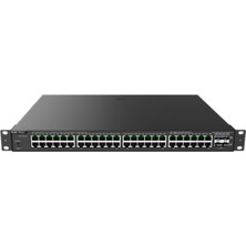Ruijie Reyee RG-NBS3100-48GT4SFP-P 48 Port Gigabit + 4X1GB Sfp Uplink 370W Poe Yönetilebilir Rackmount Switch