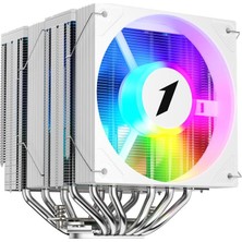 1st Player Cryo CY12LD Beyaz 2X120MM 4pin Pwm+3pin Argb Am4-5/lga 1851-1700 Kule Tipi Işlemci Soğutucu