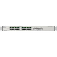 Ruijie Reyee RG-NBS5100-24GT4SFP-P 24 Port Gigabit + 4X1GB Sfp Uplink L3 Yönetilebilir 370W Poe Swich