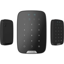 Ajax Keypad Plus 868MHZ Kablosuz Tuş Takimi ve Kart Okuyucu Siyah Renk