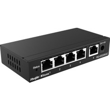 Ruijie Reyee RG-ES205GC 5 Port Gigabit Layer 2 Cloud Yönetilebilir Switch
