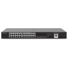 Ruijie Reyee RG-NBS3200-24GT4XS-P 24 Port Gigabit + 4X10GB Sfp Uplink L2 Yönetilebilir 370W Poe Switch