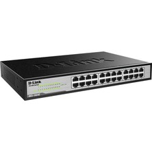 D-Link DES-1024D 24 Port 10/100 Metal Kasa Switch