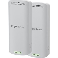 Ruijie Reyee RG-EST100-E 2.4ghz 300MBPS 500 Metre Ptp 70 Derece Diş Ortam 2 Li Set Access Point(Adaptörlü)