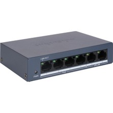 Hikvision DS-3E0106MP-E/M 4 Port 10/100 + 2 Port 10/100 RJ45 Uplink 45W Metre Poe Switch