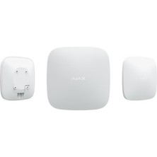Ajax Hub2 Plus 2g/3g/4g Gsm/gprs Kablosuz Akilli Alarm Paneli Beyaz Renk (Motion Cam Destekli)