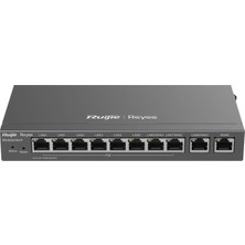 Ruijie Reyee RG-EG210G-P 10 Port Gigabit 600MBPS Cloud Yönetilebilir 70W Poe Router