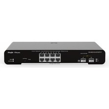 Ruijie Reyee RG-NBS3100-8GT2SFP-P 8 Port Gigabit + 2xgb Sfp Uplink L2 Yönetilebilir Rackmount 125W Poe Switch