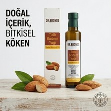 Hmd Bitkisel %100 Saf Tatlı Badem Yağı 250 Ml-Soğuk Sıkım Saç, Cilt ve Kaş Bakım Yağı