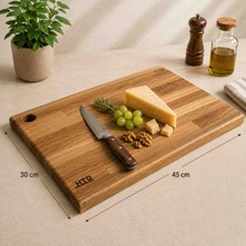 Htd Wood Büyük Boy Dekoratif Kesme Tahtası