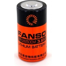 Starseven Fanso ER26500M 3.6V C Size Lithium Pil (Li-Socl2)