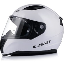Ls2 Rapıd 2 Beyaz Kapalı Motosiklet Kaskı