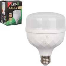 Zemira Ledx AL-TB30 Akım Korumalı 30 Watt 3600 Lümen E27 Beyaz Kristal Torch LED Ampul
