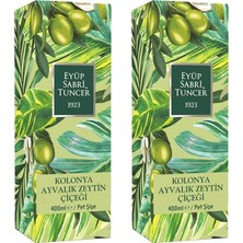 Eyüp Sabri Tuncer Ayvalık Zeytin Çiçeği Kolonya 400 ml x 2 70 Derece Hafif ve Kalıcı Koku