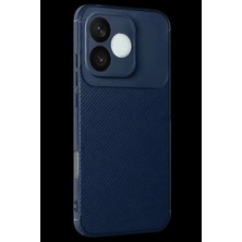 Elma Shop Huawei Honor 600 Lite Auto Focus Karbon Kapak - Lacivert