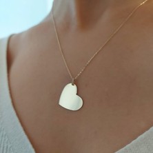 Bilezikhane Kalp Figürlü Altın Kolye 1.90 Gram