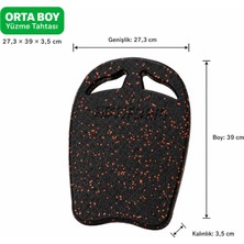 Actifoam Yüzme Tahtası Kickboard Orta