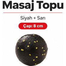 Actifoam Lacrosse Massage Ball El  Ayak Sert Uyarıcı Masaj Topu 8 cm