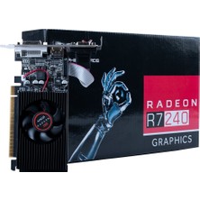 Turbox Knight Zen N R7 240 Amd Ekran Kartı 4GB DDR3 128 Bit Fanlı Soğutma HDMI DVI Çıkışları ile 780 MHz Hız