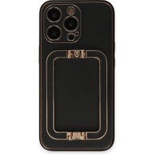 Ulora Apple Iphone 13 Pro Kılıf Coco Elit Kapak - Siyah