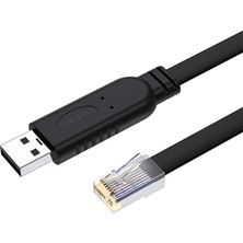 VegGieg USB To RJ45 Console FTDI-TF232 Chipset Konsol Kablo