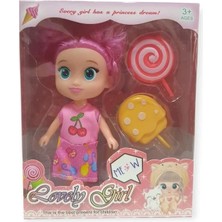 Belirtilmemiş Lovely Girl Aksesuarlı Şekerli Kız Bebek