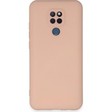Ulora General Mobile Gm 20 Kılıf Nano Içi Kadife Silikon - Pudra