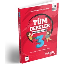 Sınav Yayınları 3. Sınıf Tüm Dersler Konu Anlatımlı Kitap Yeni Müfredat Sınav Bilgisi