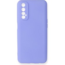 Ulora Realme 7 Kılıf First Silikon - Lila