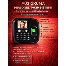 Wifi Yüz Okuma-Parmak Izi Personel Takip Cihazı-Maaş Puantaj Yazılımı