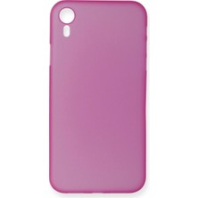 Ulora Apple Iphone Xr Kılıf Pp Ultra Ince Kapak - Pembe