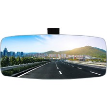 Takgör Universal Dikiz Aynası 26 x 11 cm Tüm Araç Modellerine Uygun Geniş Açılı Eğik Kollu