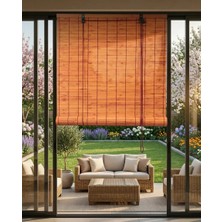 Linadora Bambu Stor Terrakota 60 x 160