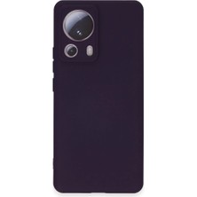 Ulora Xiaomi Mi 13 Lite Kılıf Nano Içi Kadife Silikon - Mor