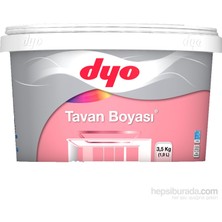 Dyo 3,5 kg Beyaz Tavan Boyası Mat Seçenek ile Profesyonel Kalite Sunar